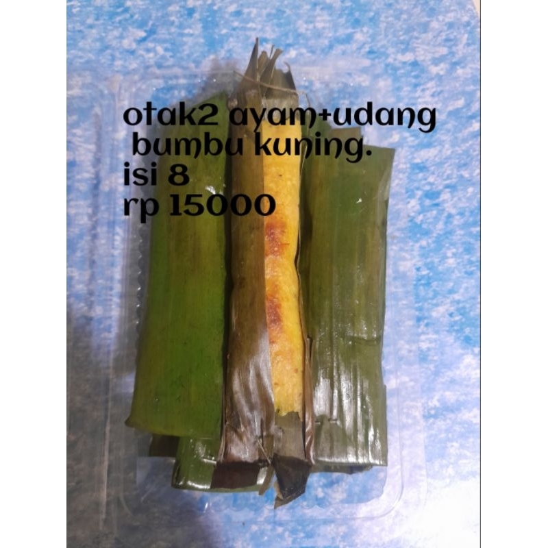 

otak2 ayam udang bumbu kuning beku.