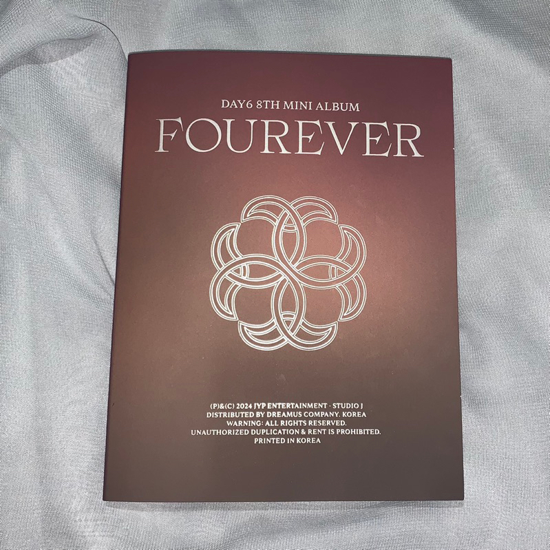 Album Day6 Fourever Unsealed fullset dark ver