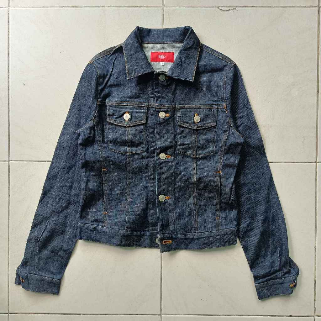 INED HOMME by Yohji Yamamoto Trucker Japan Denim Jeans Jacket