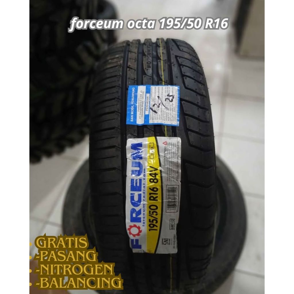 BAN MOBIL TUBLES 195 50 RING 16 FORCEUM OCTA RADIAL