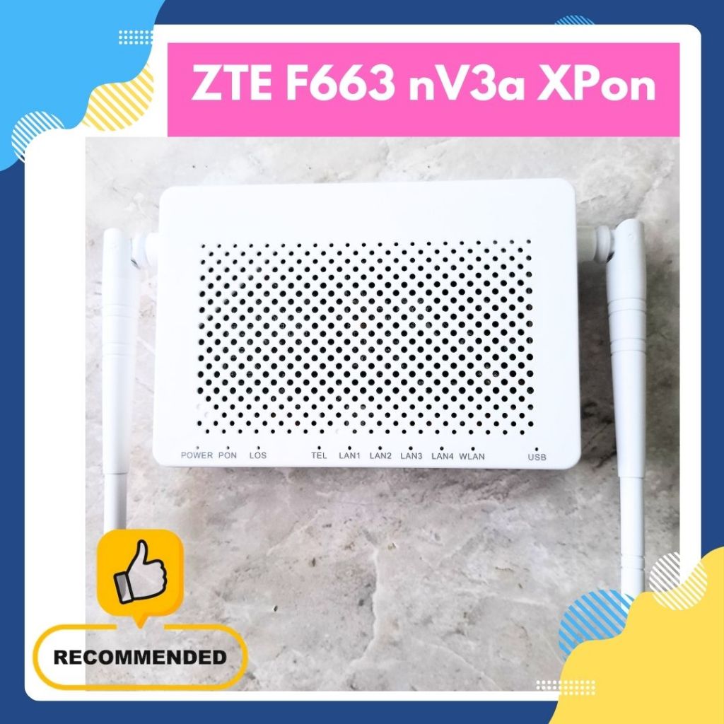 ZTE F663 nV3a XPon NEW CASING