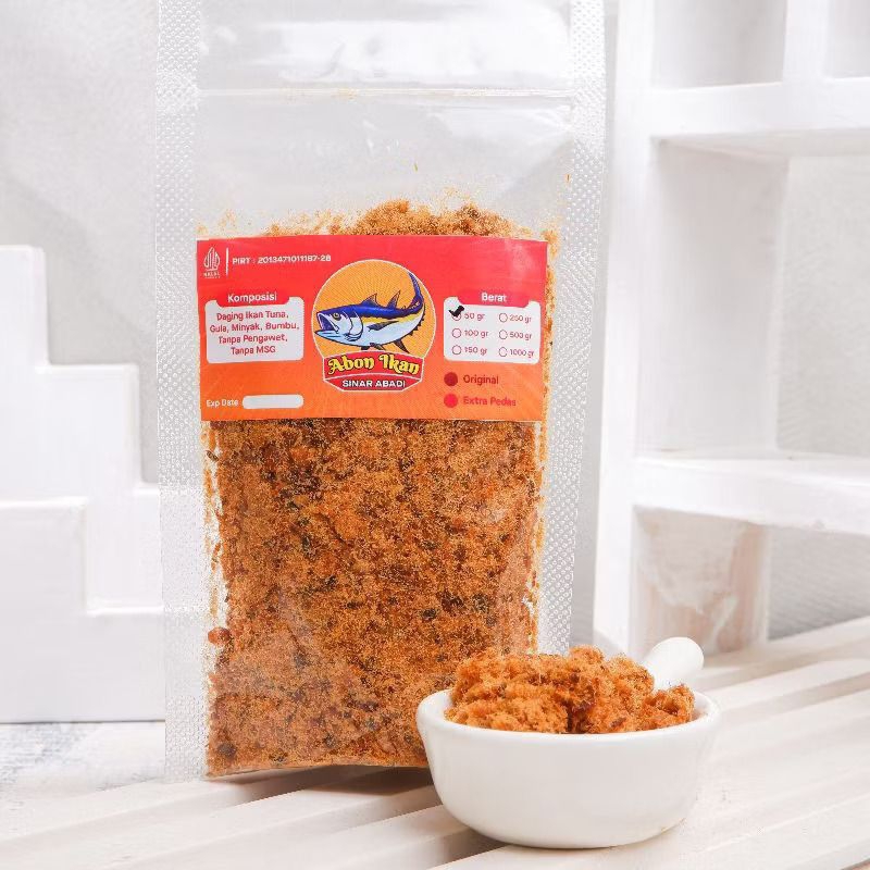 

[IKAN TUNA 50GR] ABON BERSINAR ABADI ASLI JOGJA