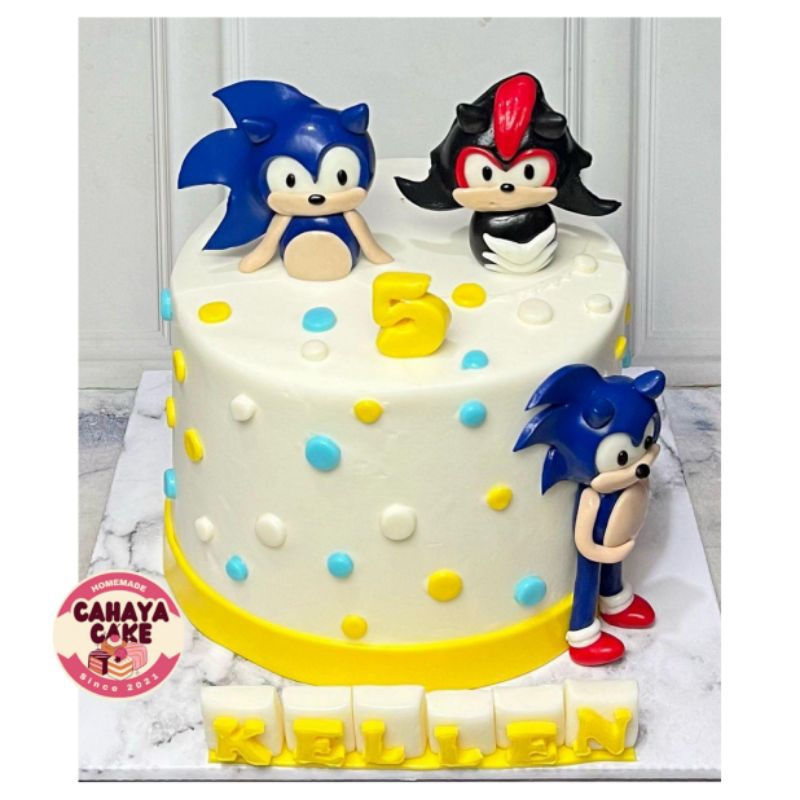 

Kue Ulang Tahun Sonic / Sonic Cake / Kue Ultah Sonic