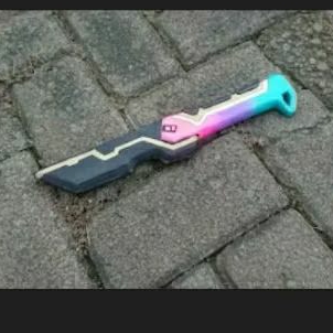 Cosplay prop valorant glitchpop dagger eva foam