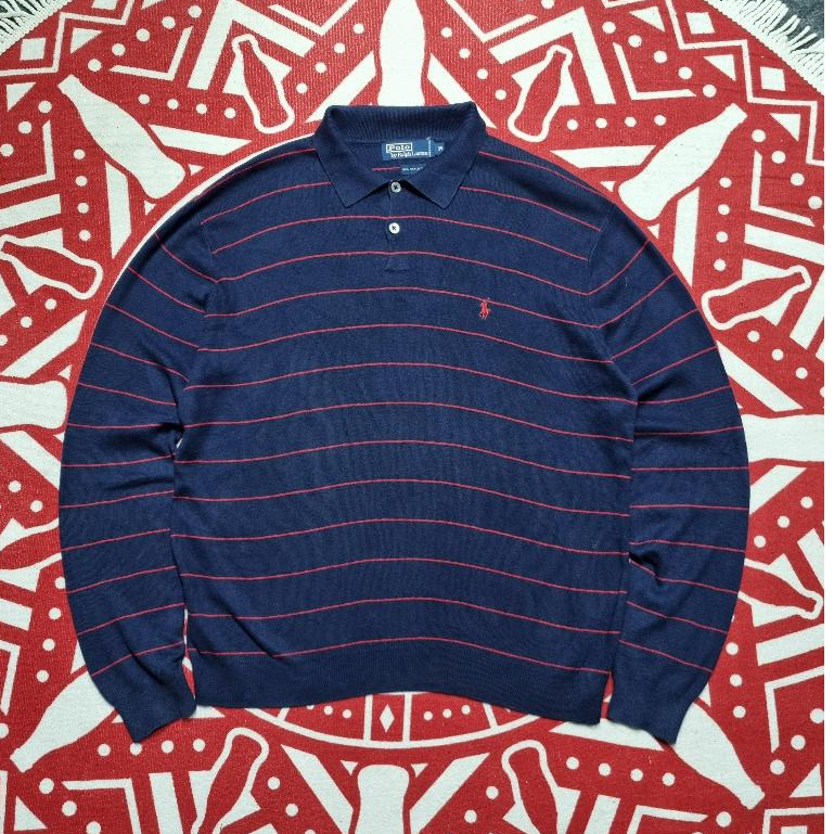 Knitwear Sweater Rajut Polo Ralph Lauren striped
