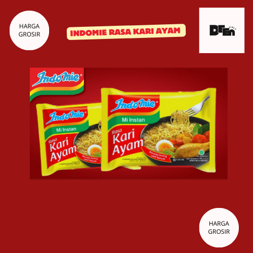 

Indomie Mie Instan Rasa Kari Ayam