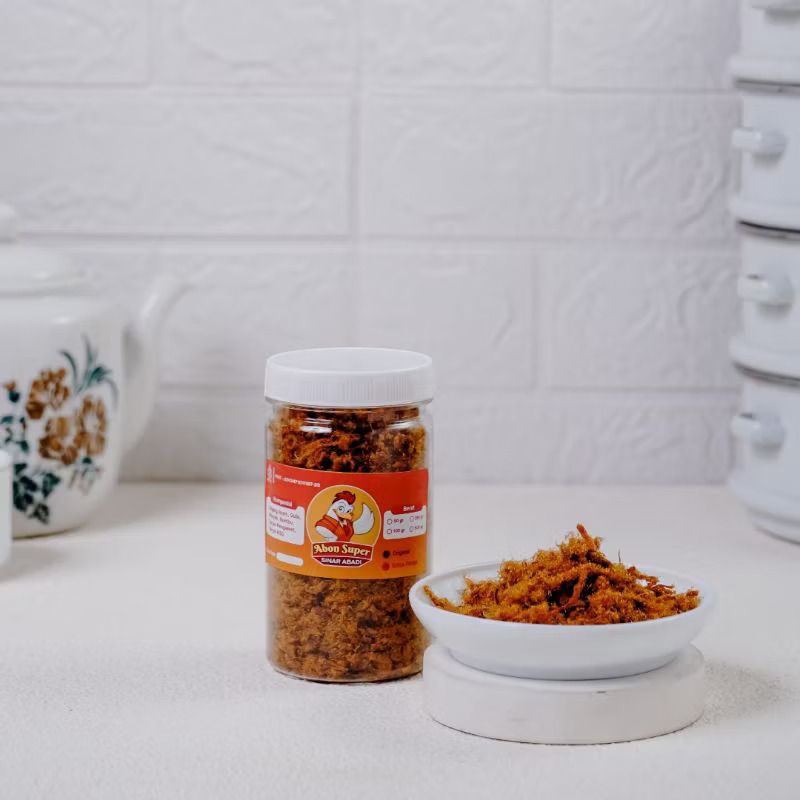 

[TOPLES 150GR AYAM MIX SAPI] ABON BERSINAR ABADI ASLI JOGJA