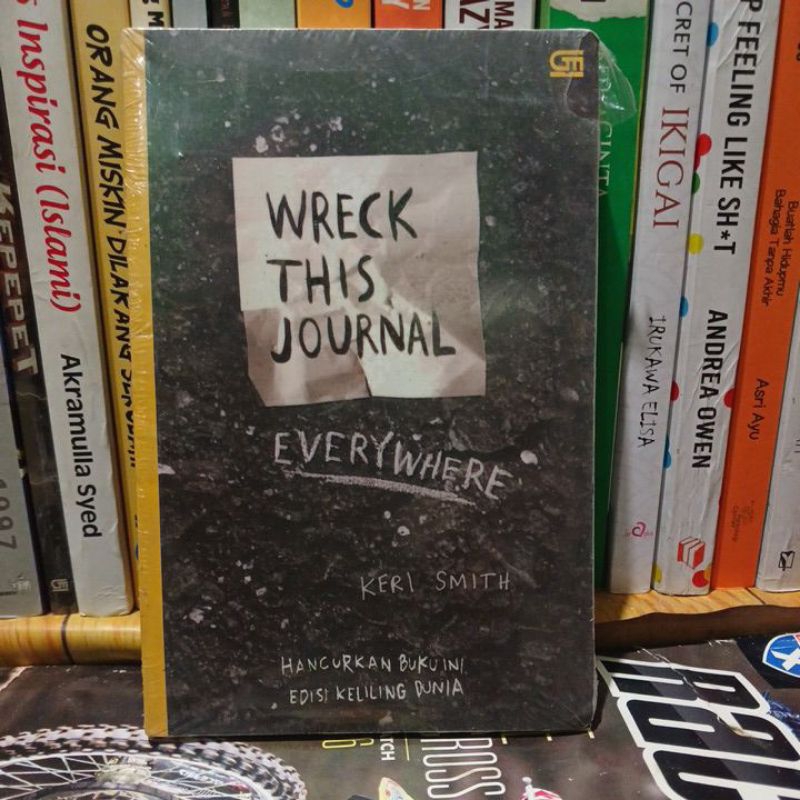 wreck this journal everywhere. keri smith.