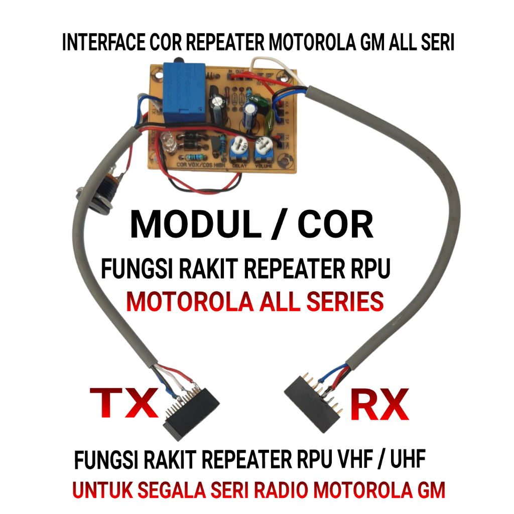 COR - COS INTERFACE UNTUK MOTOROLA MOTOTRBO XiR M3688