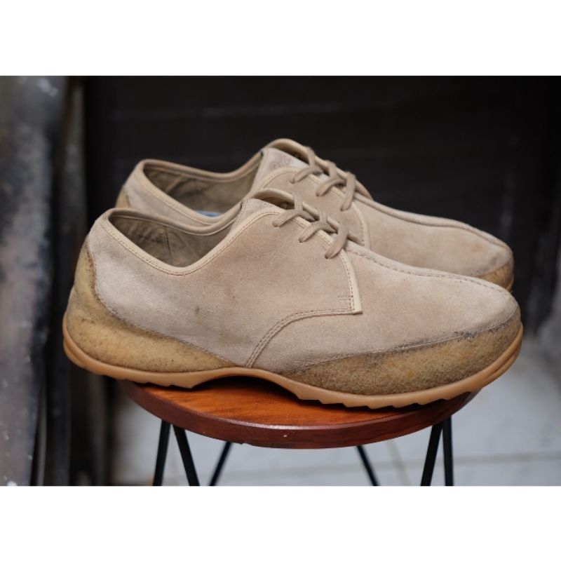 [SALE NGABISIN STOK] Sepatu Roots Low Boots Leather Suede Crepe Sole not Pantofel Rugged Vintage Ecc