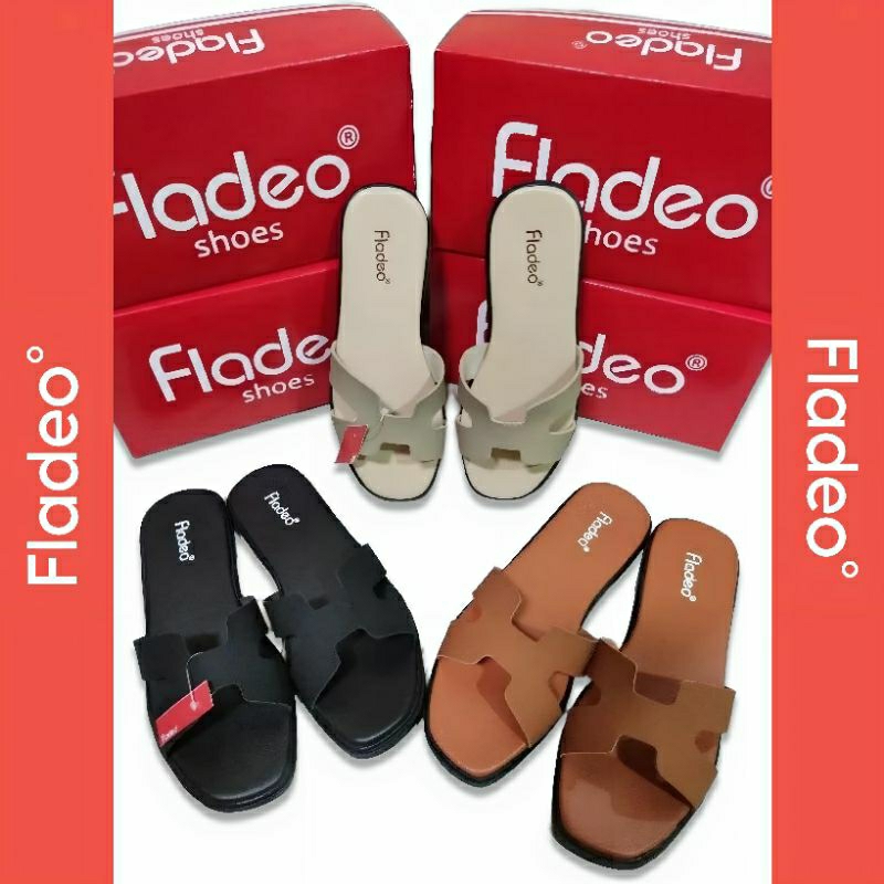 PROMO Sandal Slop Fladeo Sandal Slop Wanita Sandal Wanita Terlaris Sandal Fladeo Termurah