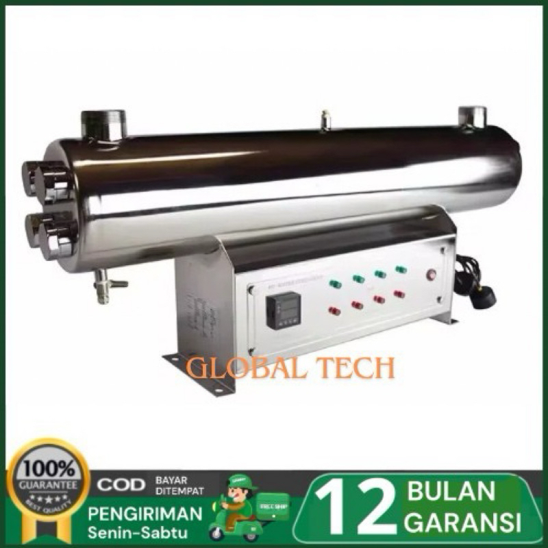 Uv 3lampu Uv 36gpm Panel ultraviolet industri uv water sterilizer