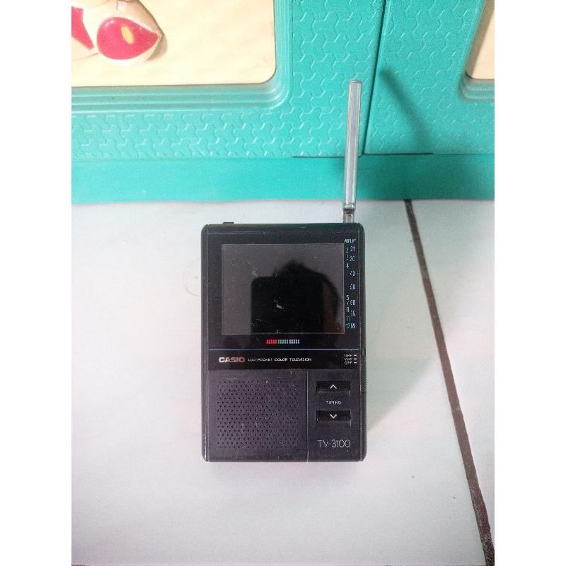 Casio LCD Pocket TV-3100,Casio TV Vintage,Casio TV Murah