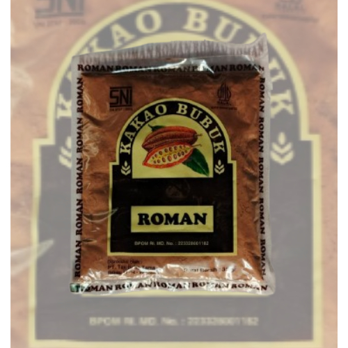 

Coklat cokelat kakao bubuk Roman Cocoa Powder kemasan pabrik 35 gr