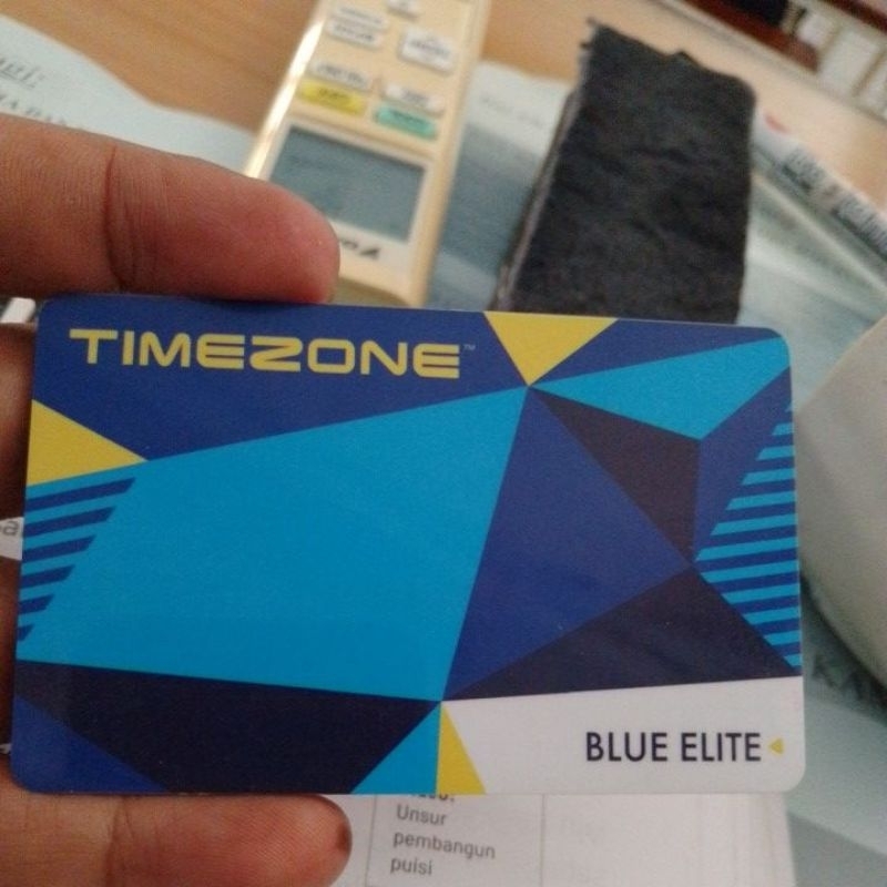 Kartu TimeZone blue Elite