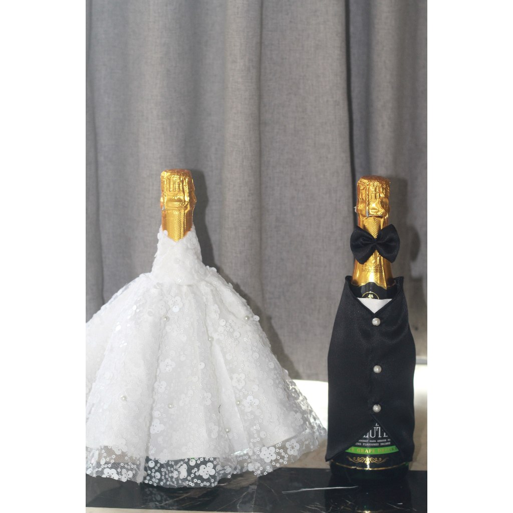 dress botol wine / dress wine / dress botol sanjit / engagement wine / botol sanjit