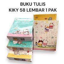 

[Grosir] Buku tulis KIKY 58/10(1pak isi 10 buku)
