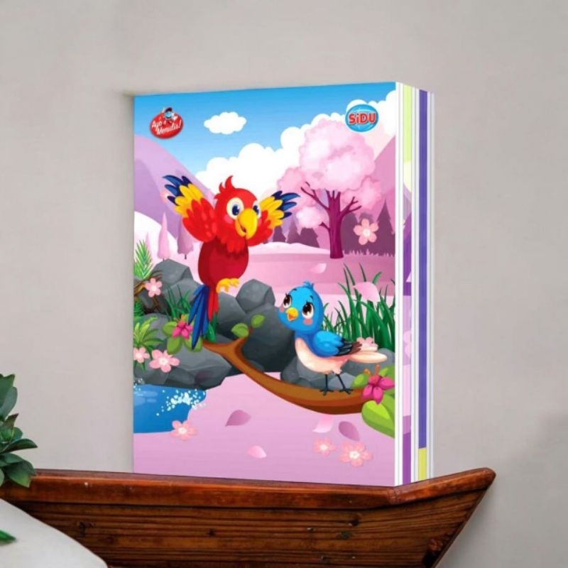 

Buku tulis sidu 58 lembar/ Sinar dunia 58 lembar isi 10 buku