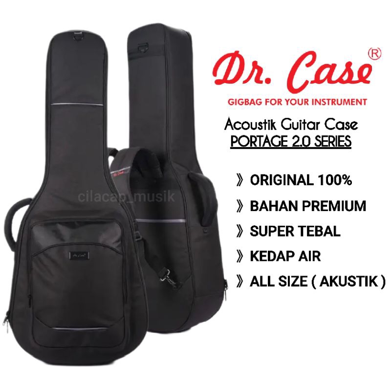 TAS GITAR AKUSTIK GIGBAG DR CASE PORTAGE DR. CASE GIGBAG GITAR