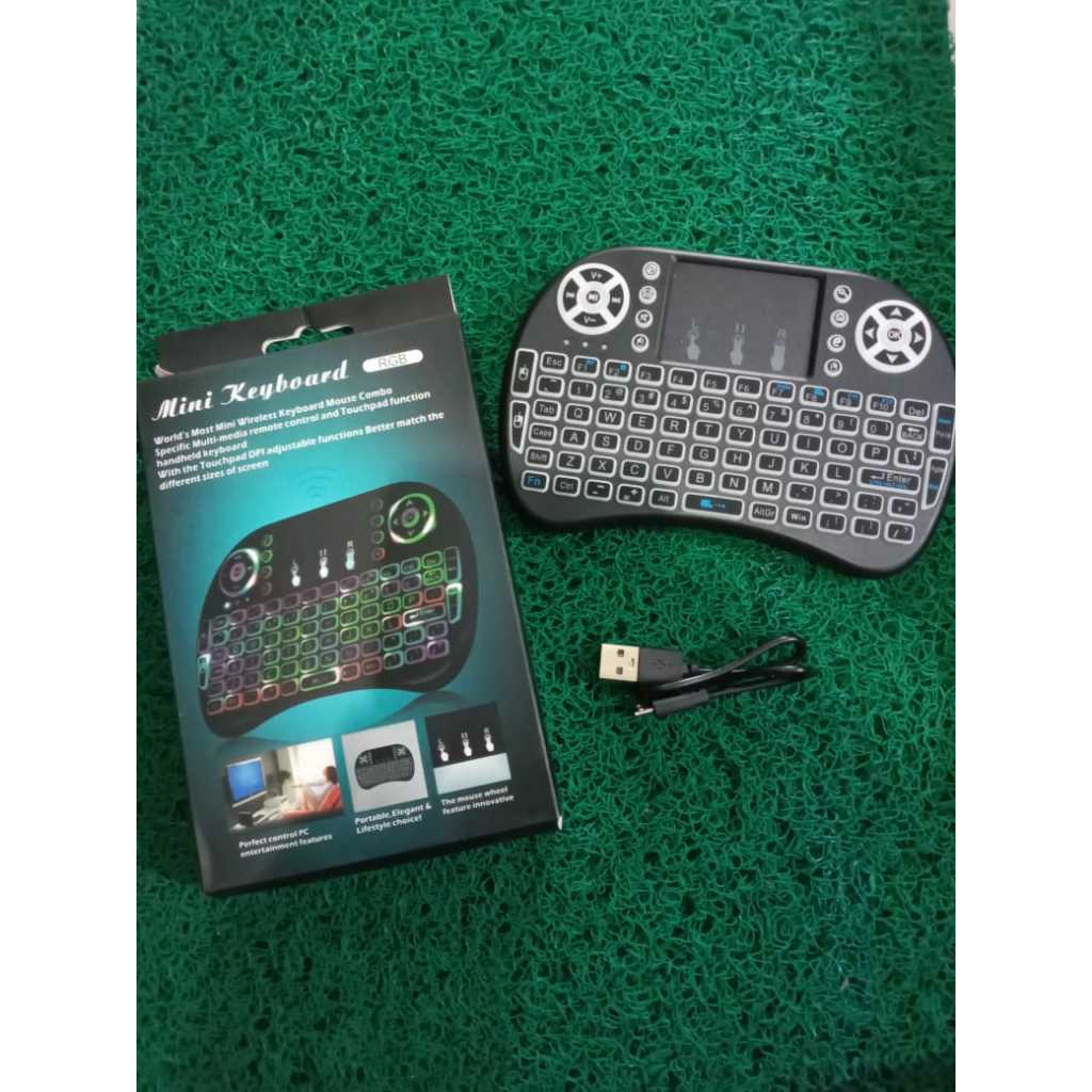 Keyboard Wireless 18 RGB Sanurpro