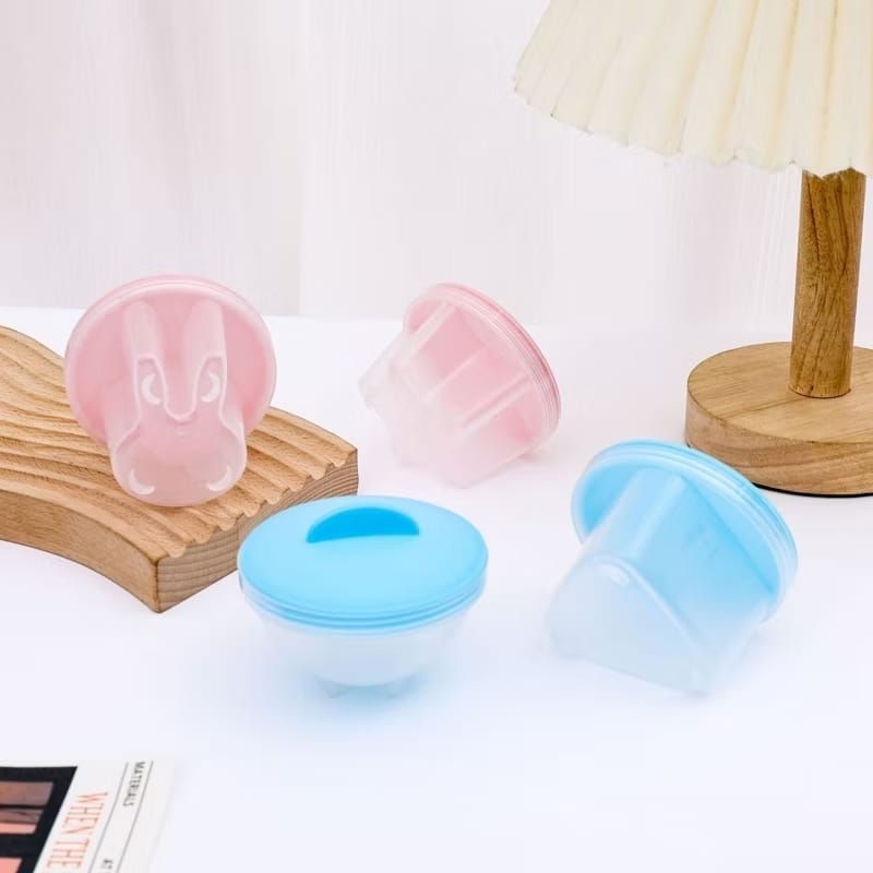 Cetakan Telur Kukus+Tutupan warna random