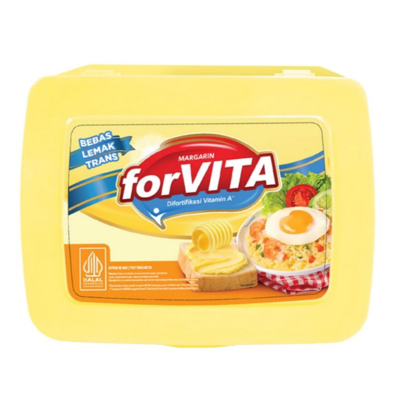 

Forvita Margarine 250gr / Mentega Box