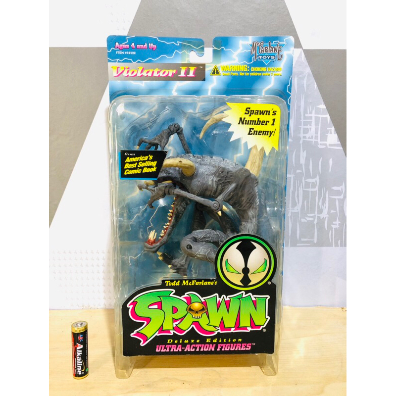 Action Figure SPAWN DELUXE EDITION ULTRA ACTION FIGURE VIOLATOR II SERIES 3 ORIGINAL Vintage Rare