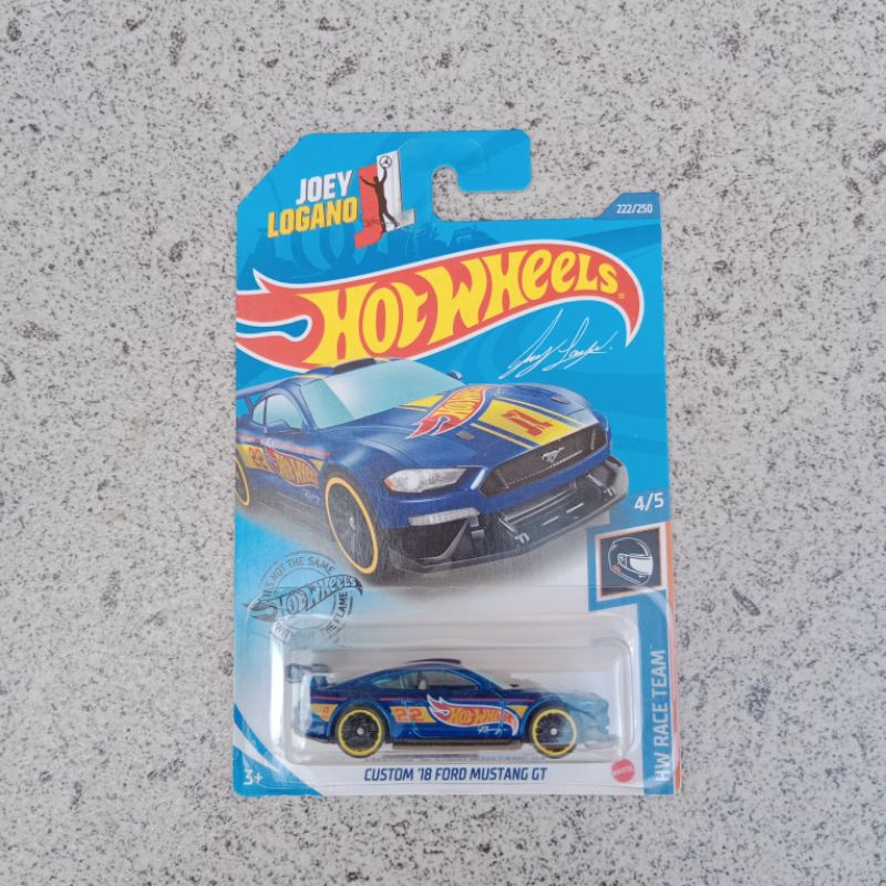 Hotwheels Custom '18 Ford Mustang GT
