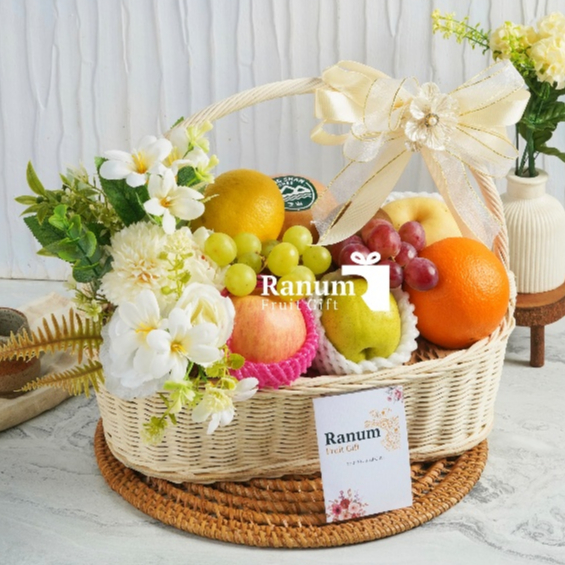 

Ranum Sunny | Parcel Buah Segar Hampers Rumah Sakit Free Kartu Ucapan uk. Medium Premium