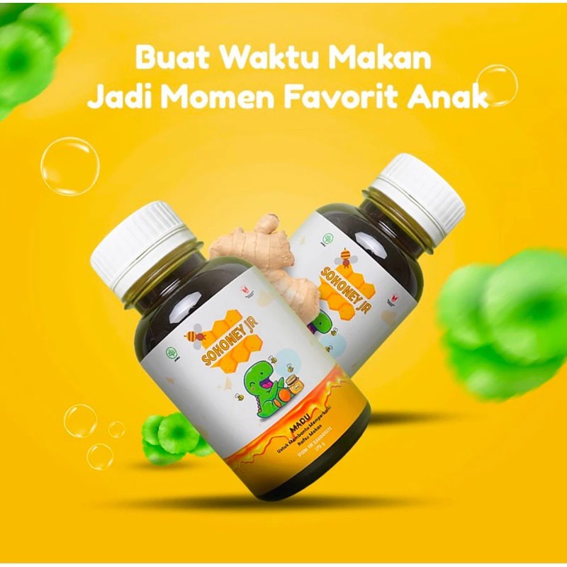 

Sohoney Jr Multi Vitamin Anak Untuk Kesehatan isi 175ml Original BPOM