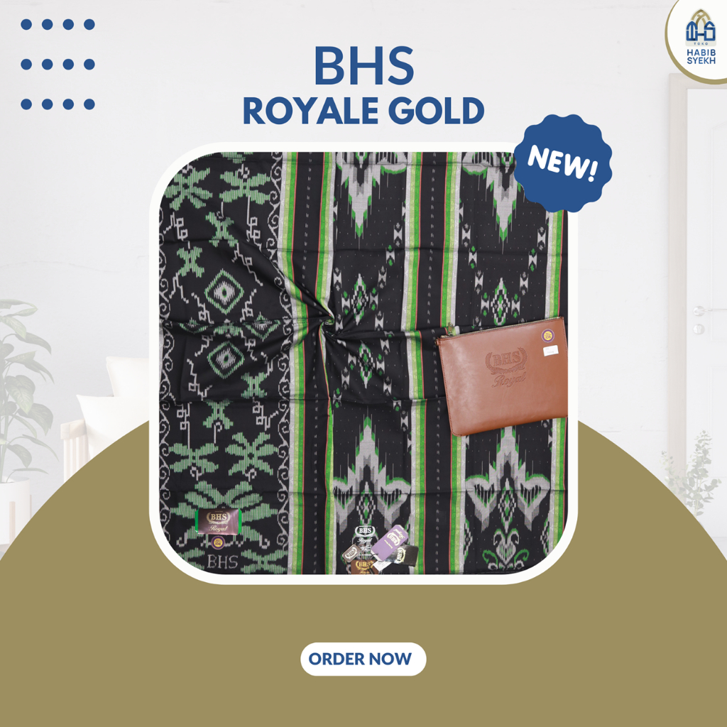 BHS Royal Gold R58 IKF/Sarung BHS Original/BHS Royal Gold IKF/BHS Royal Original/BHS Asli