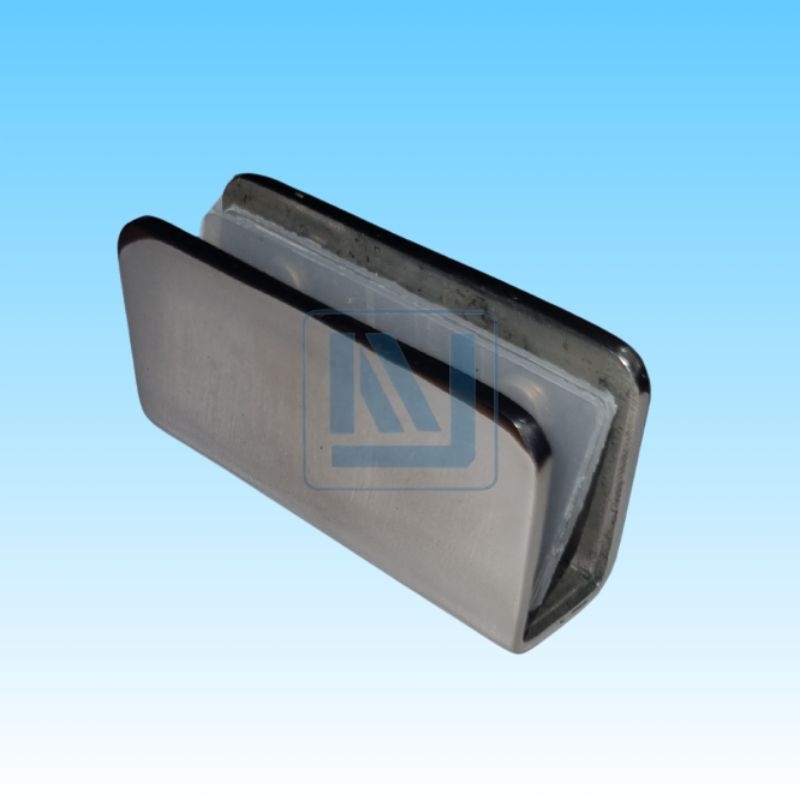 Glass Clip U Ambalan Kaca 12mm SUS 201