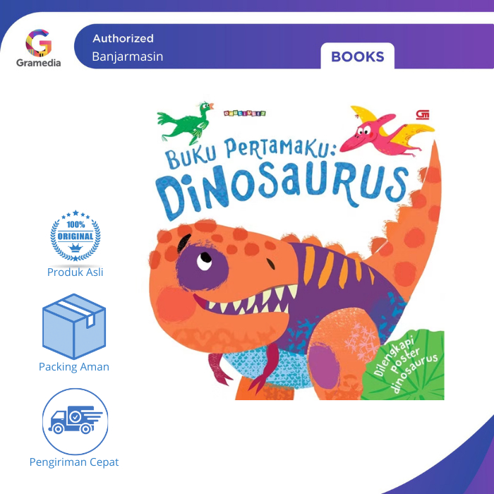 Gramedia Banjarmasin - Buku Pertamaku: Dinosaurus