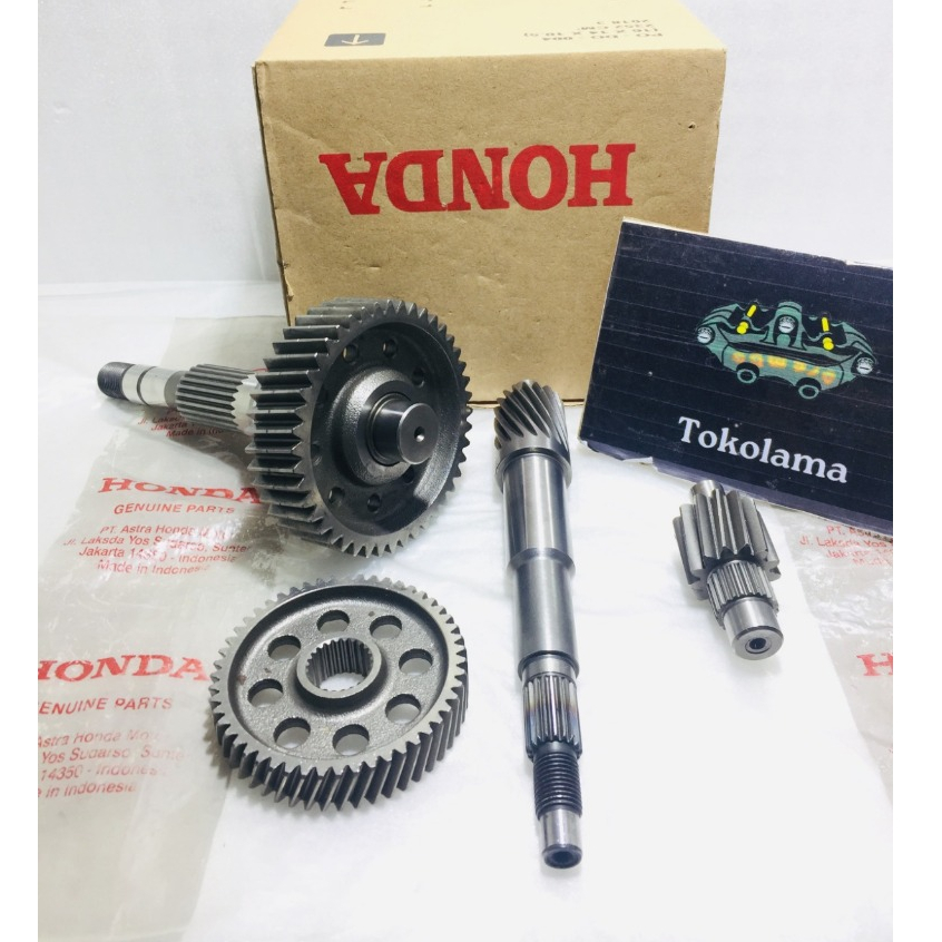 GIR BOX GEAR BOX RASIO SET CVT HONDA VARIO 125 KZR 2012 - 2015 PNP PCX 150 CBU K36J 2012 - 2017 AHM