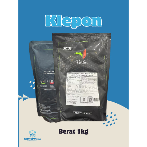 

VERLIN rasa KLEPON MURAH powder drink minuman bubuk (1kg)