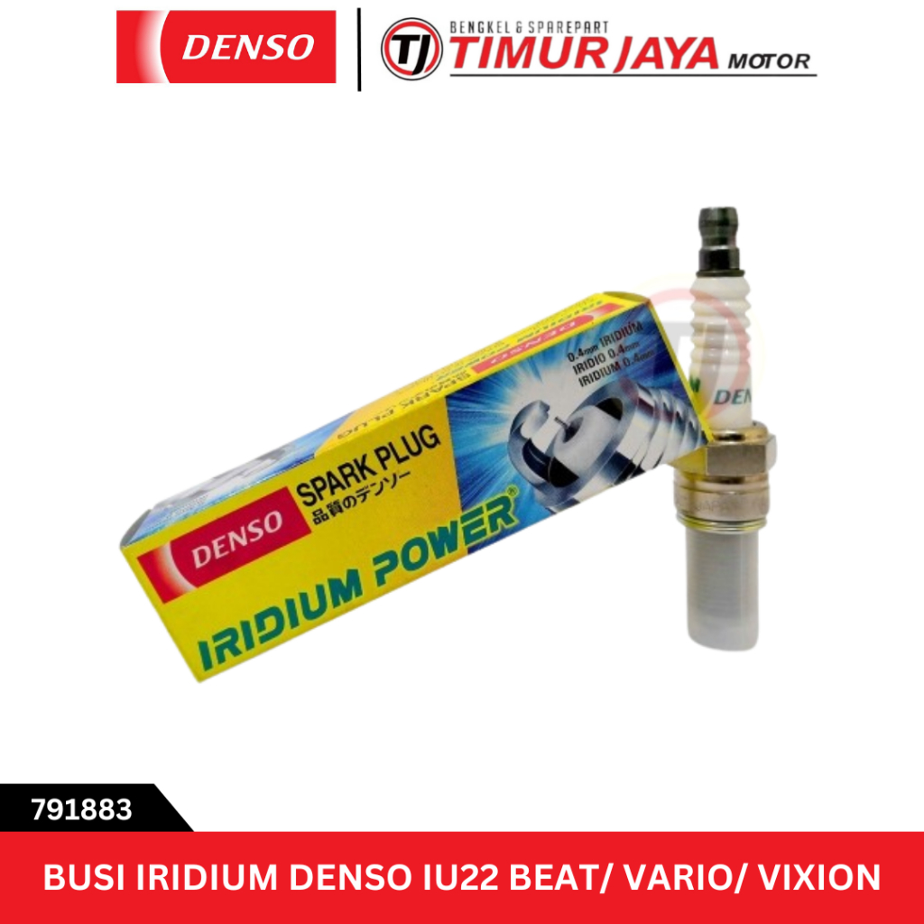 BUSI IRIDIUM DENSO IU22 BEAT VARIO VIXION Kode 791883