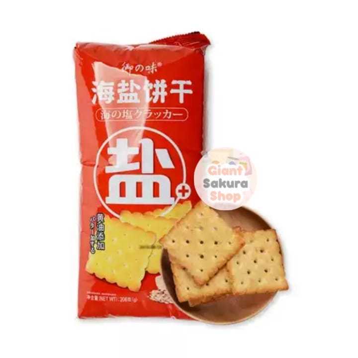 

Yuzhiwei Sea Salt Cracker Grain Flavor / biskuit impor / cemilan / biscuit