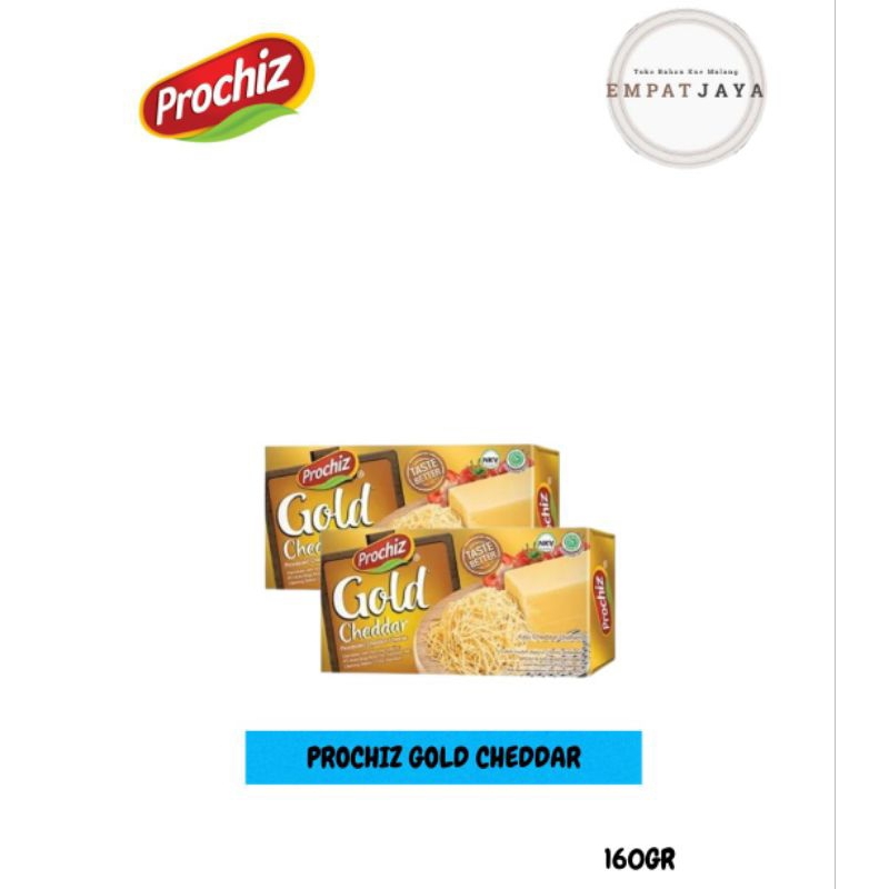 

prochiz GOLD keju cheddar 160 g