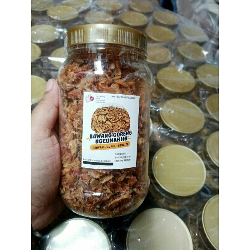 

bawang goreng murni tanpa campuran / brambang goreng brebes / bawang goreng ngeunah