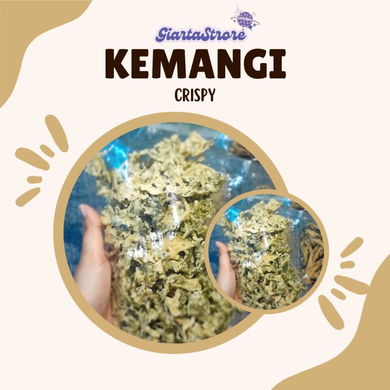 

Keripik Daun Kemangi Crispy 400gr/Kripik Kemangi Khas Klaten