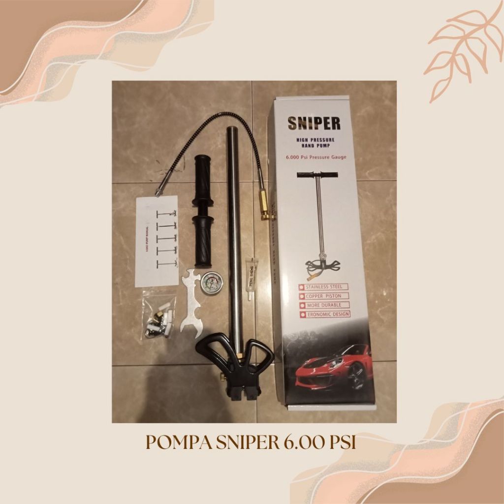 POMPA SNIPER - POMPA 6000 PSI