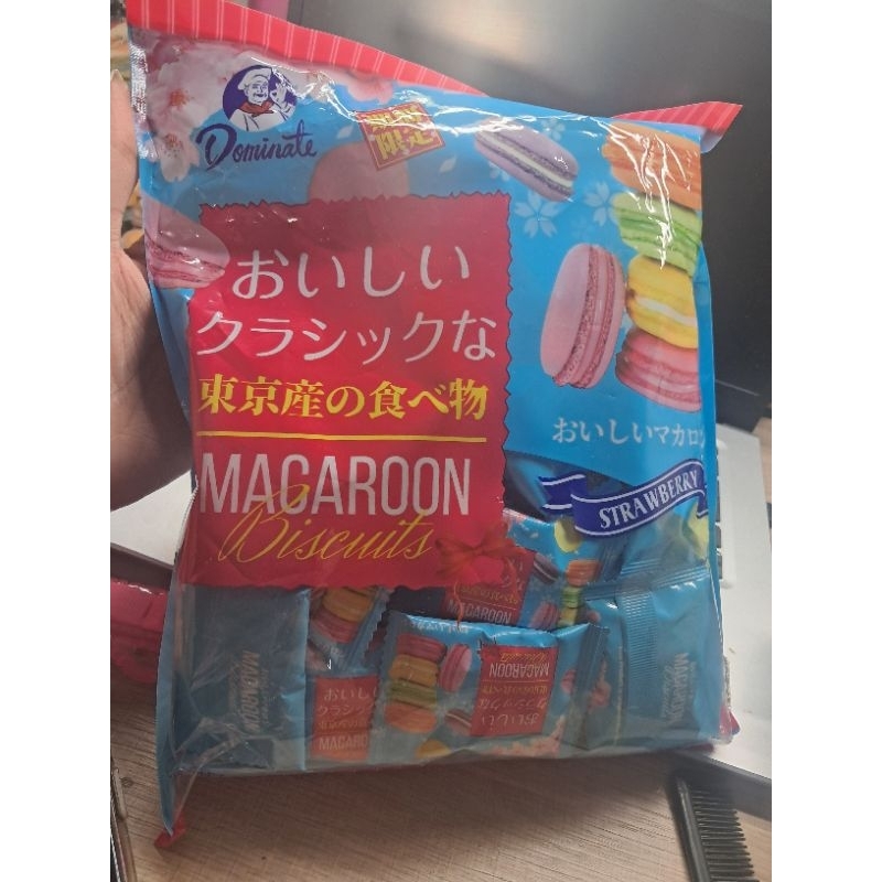 

DOMINATE MACAROON BISCUIT 370GRAM ORIGINAL JAPAN BISKUIT MAKARON VIRAL