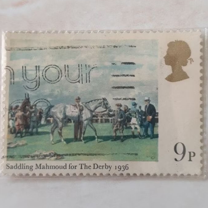 

Perangko Inggris Britania Raya & Irlandia Utara Horseracing Paintings (Saddling Mahmoud for the Derby) Tahun 1979