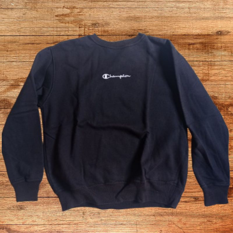 [PRELOVED] Crewneck Hitam Champion