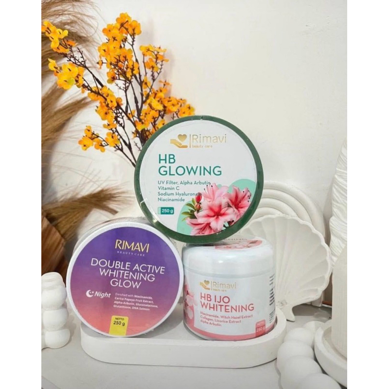 paket handbody whitening dosting ijo booster night bpom HB RIMAVI