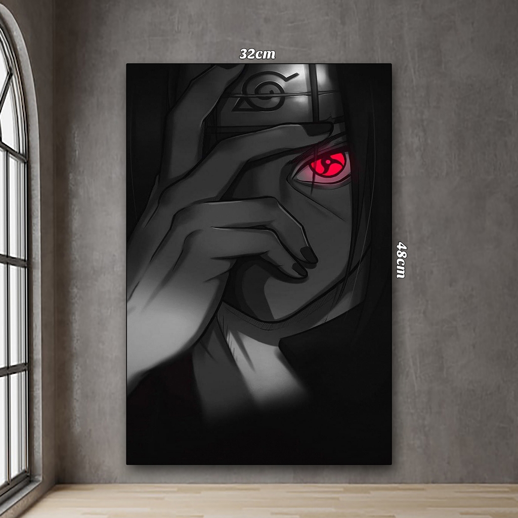 POSTER ANIME UCHIHA ITACHI ART PAPER 32X48
