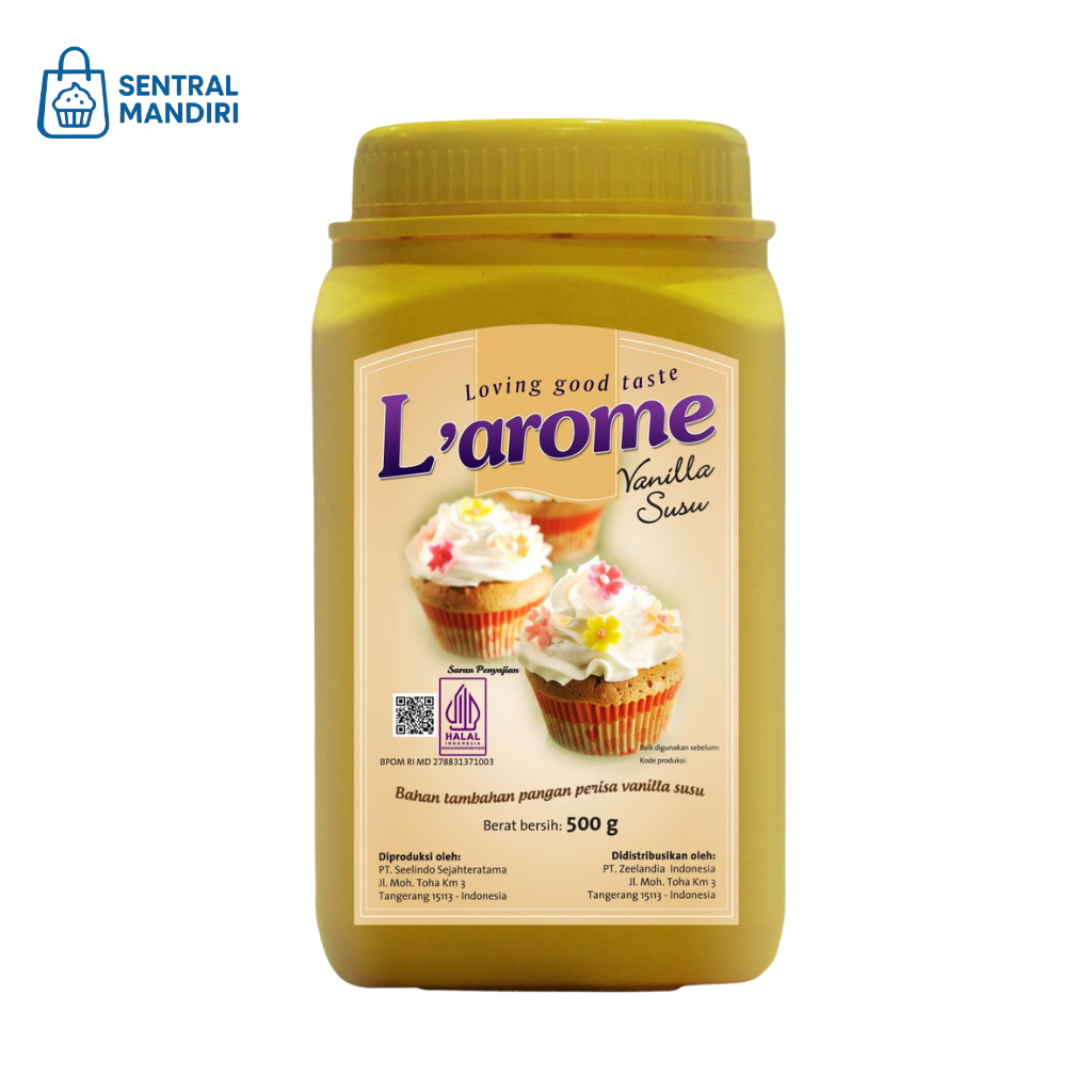 

Larome Vanilla Susu Powder 500Gr Zeelandia
