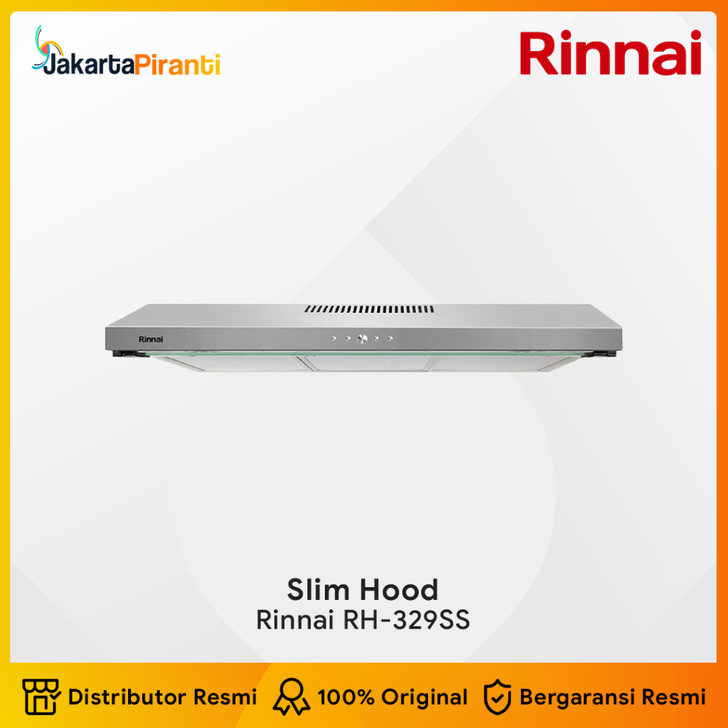 RINNAI RH-329SS COOKER HOOD Cooker Hood Rinnai RH-329SS Slim Hood Penghisap Asap Kompor COOKER HOOD 