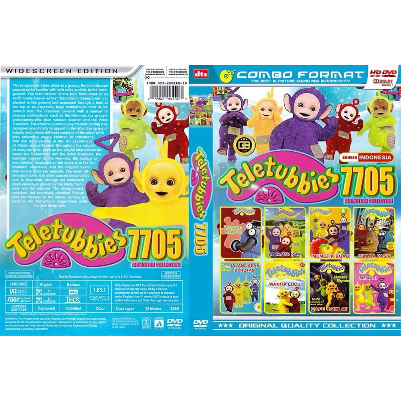 Kaset Video Film Edukasi Anak Bermain - Kaset Film Hiburan Anak - Teletubbies Sedang Beraksi