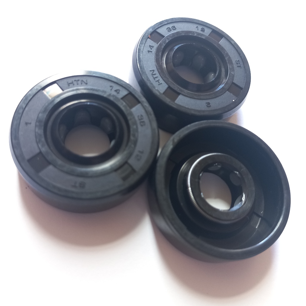 14.36.12mm Oil Seal Shock Belakang Copy WP KTC SHOWA DKT X-Break NITEX (Rear Shockbreaker Skok Sok)